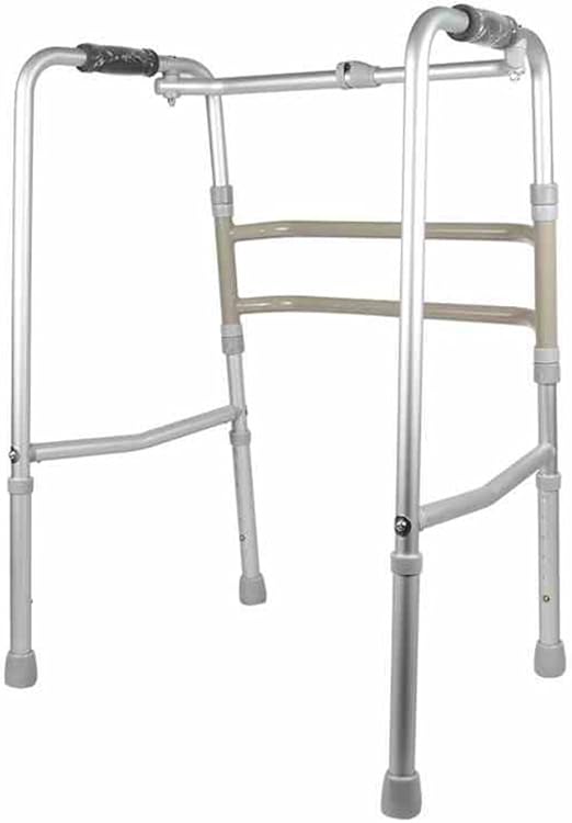 مشاية للرعاية الصحية قابلة للطي وخفيفة الوزن مصنوع من الالومنيوم، عكازات مشي