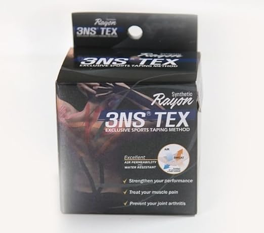 شريط دعم رياضي مقاوم للماء من 3NS Tex Kinesiology مع شبكة مسامية للتعافي