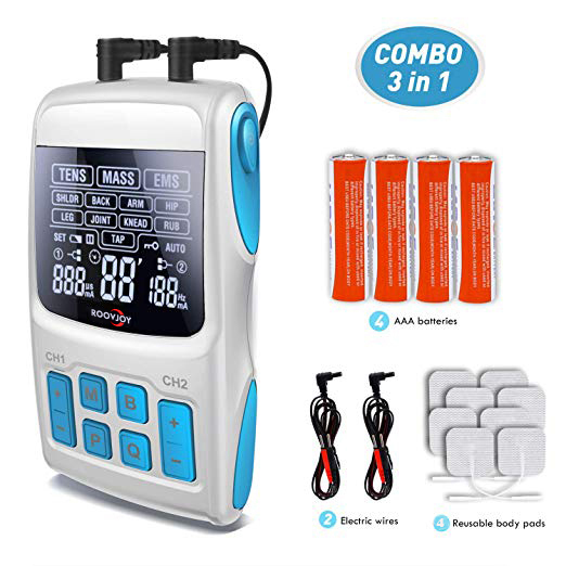 Portable TENS/EMS Dual-Channel Unit