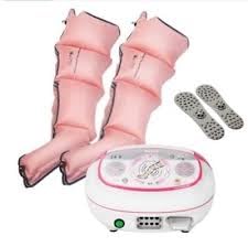 كم ضاغط Q2200 لتدليك دوران الهواء، مزود بسوارين للاستخدام في نفس الوقت للساقين