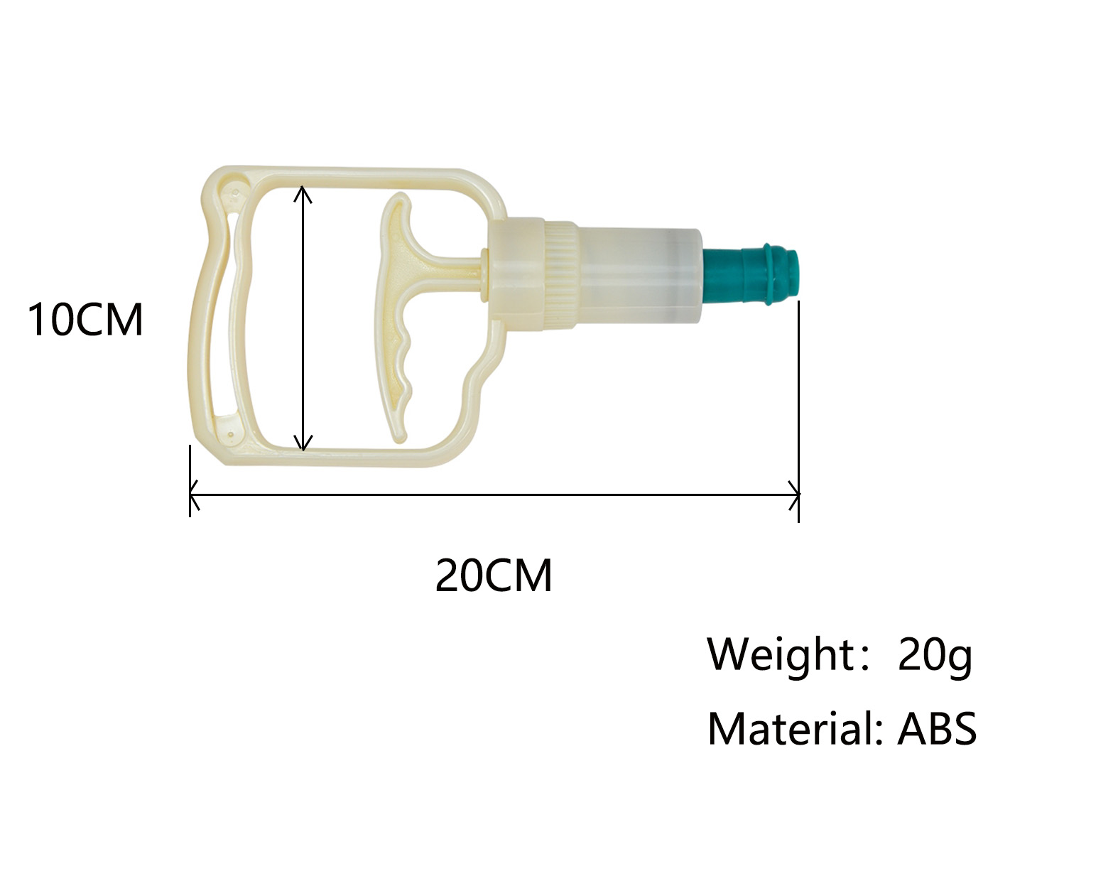 High-quality professional cupping suction cup - compatible with all sizes.