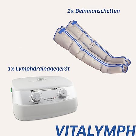 جهاز باور كيو 1000 بلس للتصريف اللمفاوي والعلاج بالضغط المتسلسل