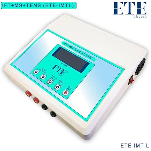 جهاز العلاج الطبيعي الرقمي 3 في 1 (تحفيز عضلات، تيارات متداخلة، وتنس)