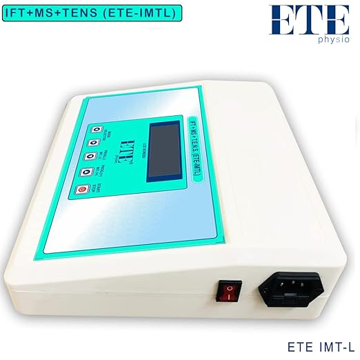 جهاز العلاج الطبيعي الرقمي 3 في 1 (تحفيز عضلات، تيارات متداخلة، وتنس)