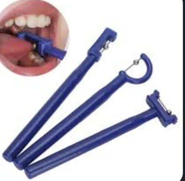3-Pcs Tongue Tip Lateralization & Elevation Exercise Tool Set