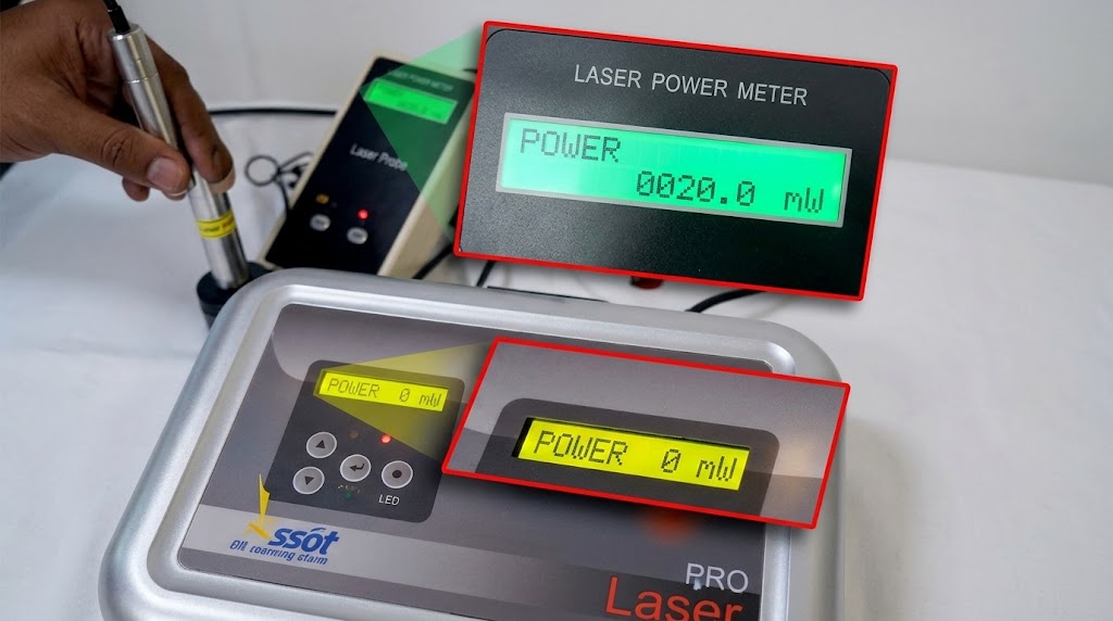 جهاز ليزر برو للعلاج الطبيعي وتسكين الآلام وإعادة التأهيل (Laser PRO LLLT)